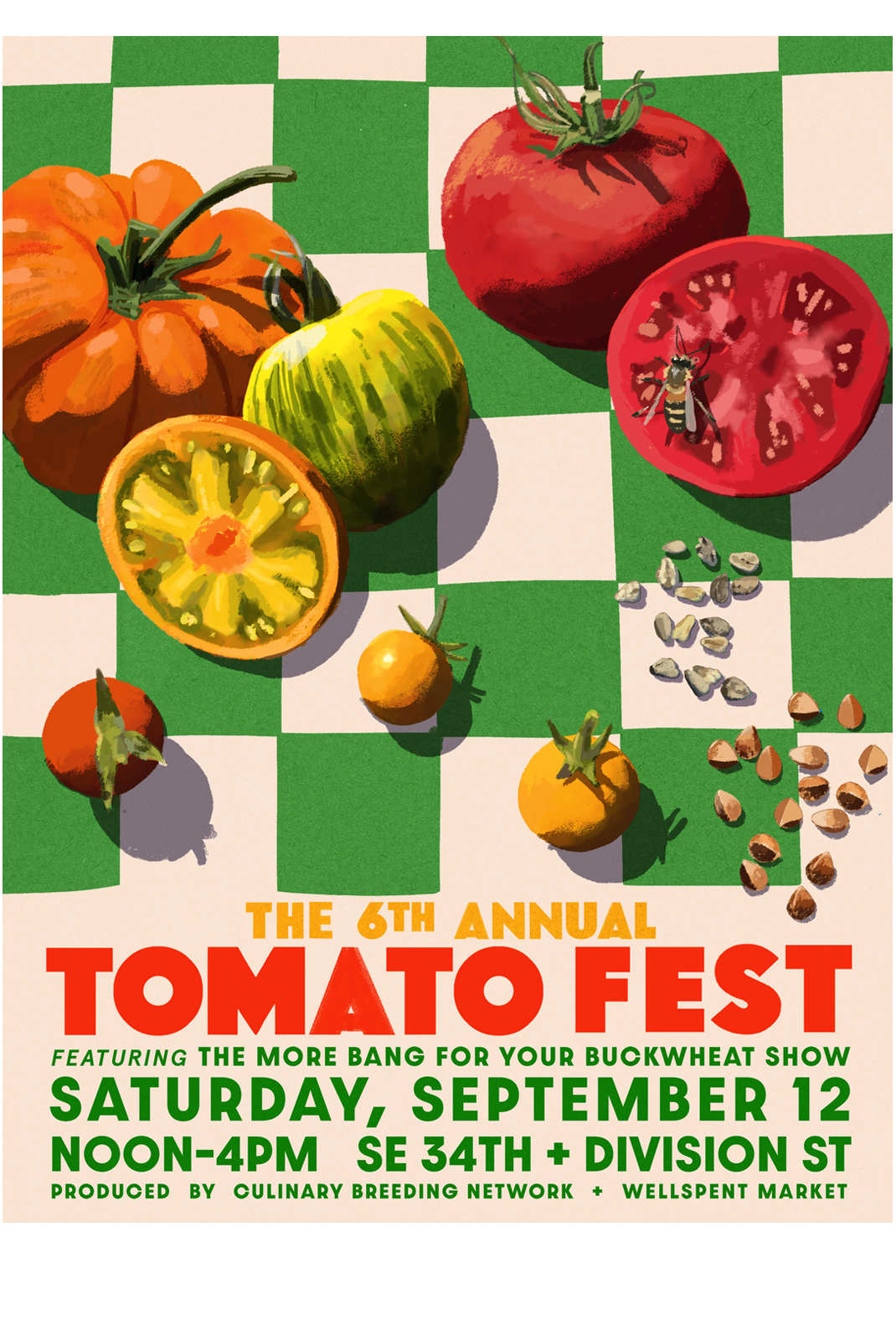 TOMATO FEST 18X24 Fine Art Print